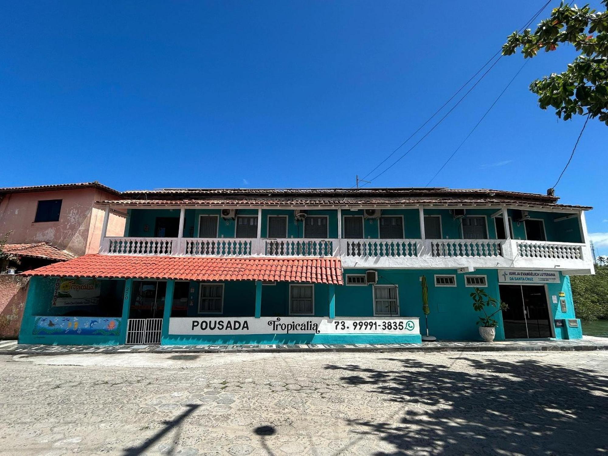 Pousada Tropicalia Tranquilidade A Beira Mar サンタ・クルース・カブラーリア エクステリア 写真